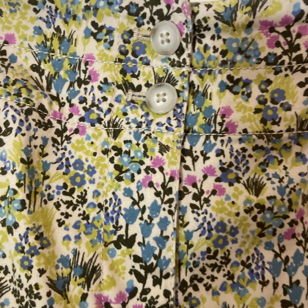 Floral cotton skirt - Picture 3 of 5